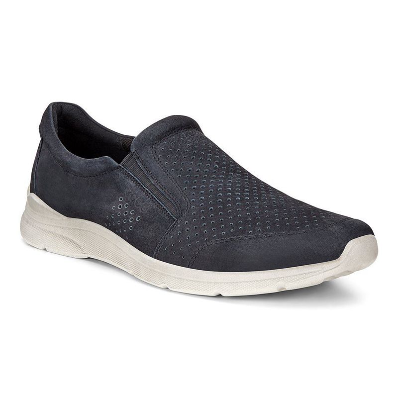 Zapatos Slip-On Ecco Irving Para Hombre,Azules,439712-IWM